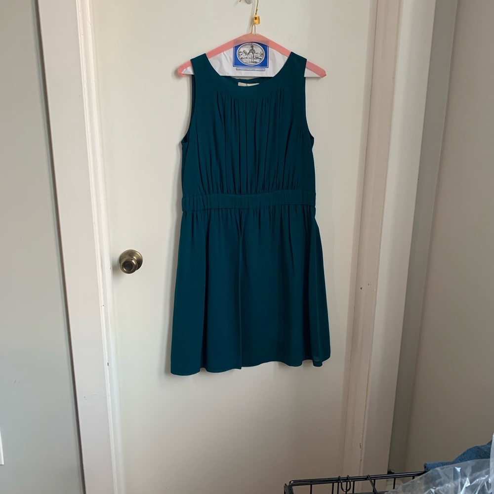Hero & Leander Teal Dress, size small
